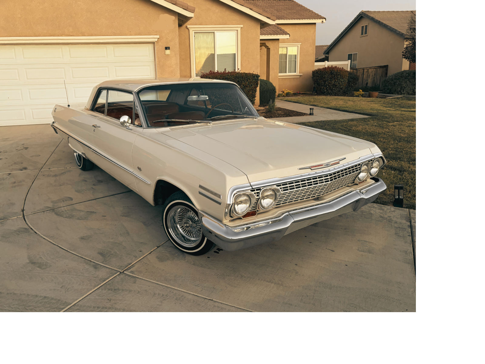 Chevy Impala Hardtop (White)